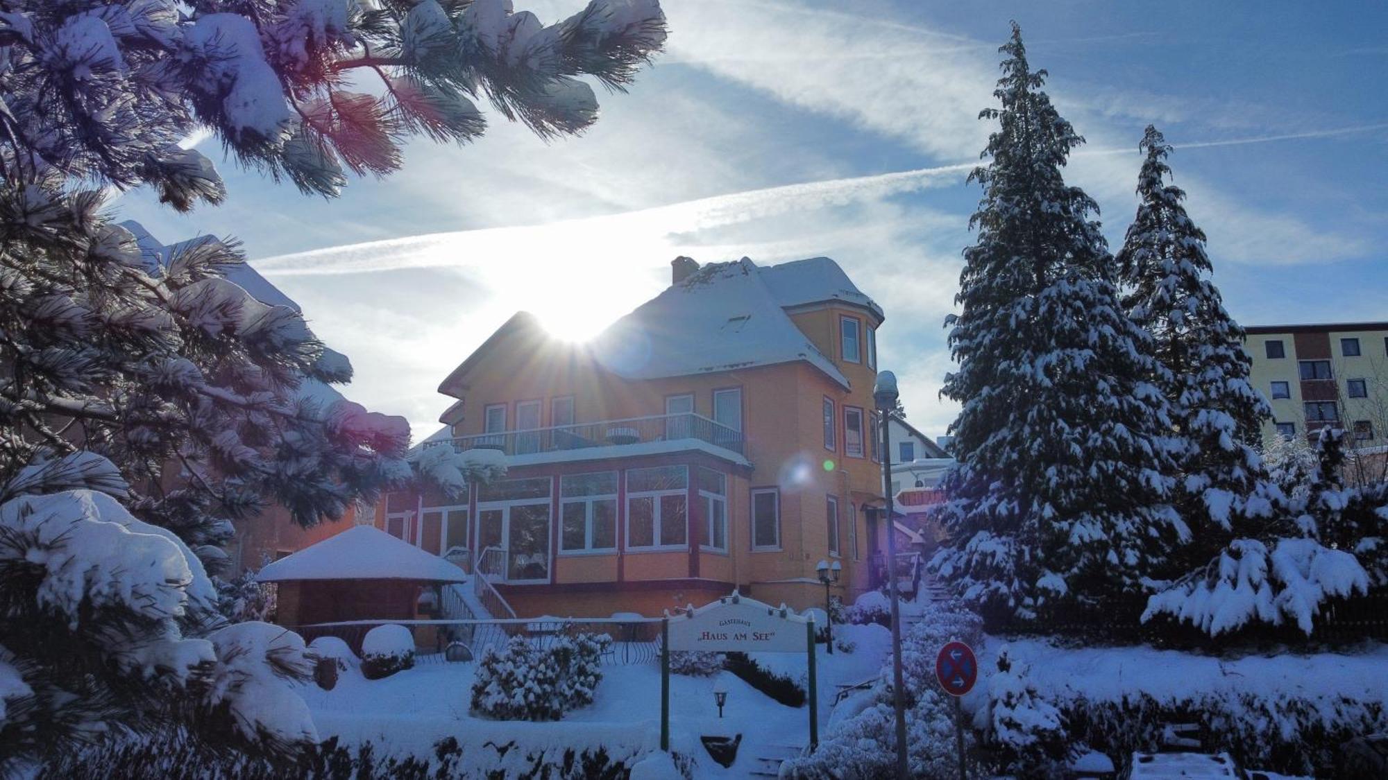 Haus Am See باد ساخسا المظهر الخارجي الصورة